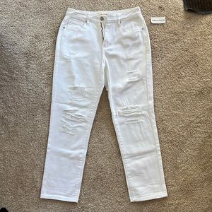 Pacsun, white, mom jeans